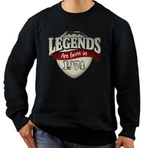 Jaket Sweater 3D Legends Born in 1974