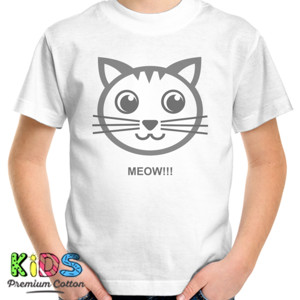 Kaos DISTRO HEAD CAT
