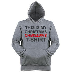 Jaket Hoodie This is my chrismas t-shirt