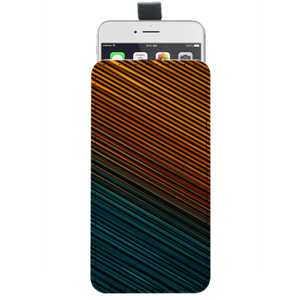 Sarung HP Pouch Orange Blue