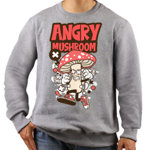 Jaket Sweater Angry Mushroom