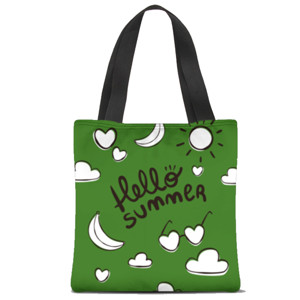Tas Tote Fullprint Selamat datang musim panas 