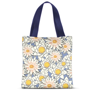 Tas Tote Fullprint Flower