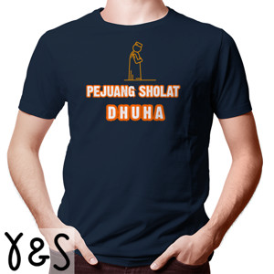 Kaos KAOS PRIA SHOLAT DHUHA
