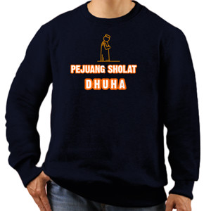 Jaket Sweater KAOS PRIA SHOLAT DHUHA