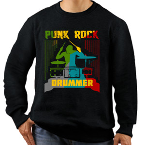 Jaket Sweater Punk Rock Drummer