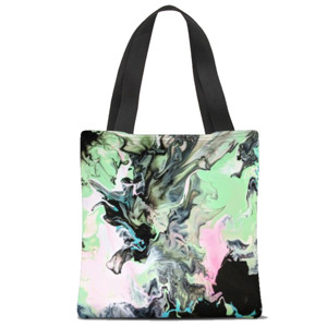 Tas Tote Fullprint Full color abstrak 