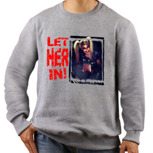 Jaket Sweater Kaos Custom WWE Alexa Bliss Let Her In