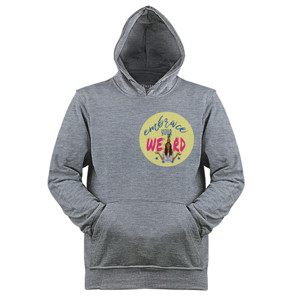 Jaket Hoodie Embrace Your Weird, 2 nanas (yellow moon)
