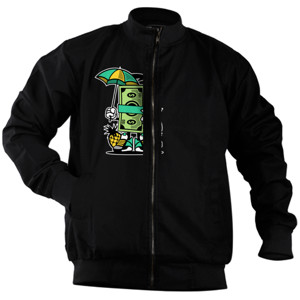 Jaket Bomber Money Sanz
