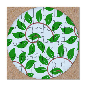 Puzzle Daun (Leaves)