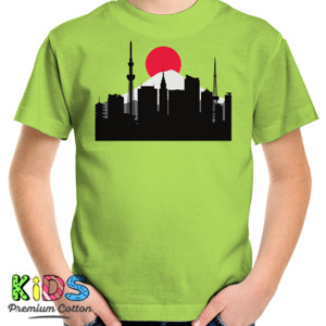 Kaos View Kota Tokyo Landmarks Gunung Fuji Jepang