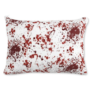 Bantal Blood Splatter Stains