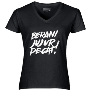 Kaos Berani Jujur Pecat