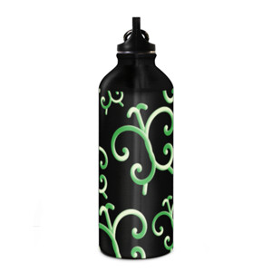 Botol Kupu-Kupu Abstrak 3D (3D Abstract Butterfly)