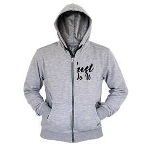 Hoodie Zipper Just do it