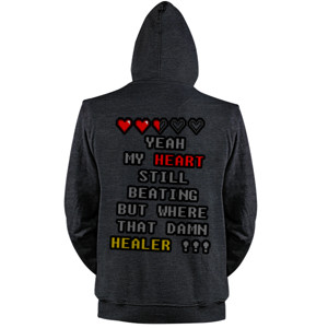 Jaket Hoodie Gamer Midnight Play