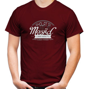 Kaos kaos sholat di masjid01
