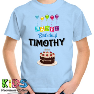 Kaos HBD TIMOTHY 3