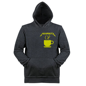 Jaket Hoodie Ngopi Kita (Sablon Kuning)
