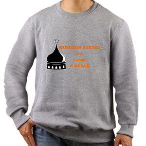 Jaket Sweater Muslimin Sukses