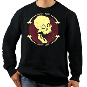 Jaket Sweater HAPPY MIND HAPPY LIFE