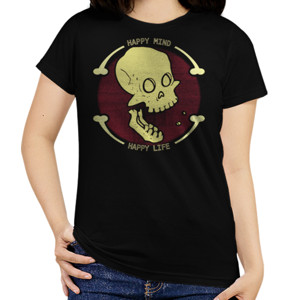 Kaos HAPPY MIND HAPPY LIFE