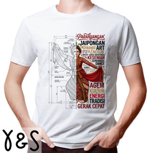 Kaos Kaos Seni Budaya Tari Jaipongan Jawa Barat
