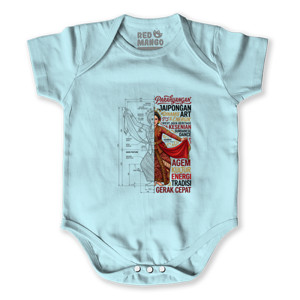 Baby Jumper Kaos Seni Budaya Tari Jaipongan Jawa Barat