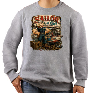 Jaket Sweater Popeye sailor garage