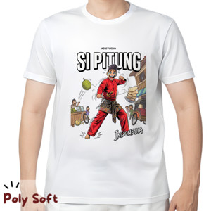 Kaos Kaos Si Pitung Indonesia Poly Soft