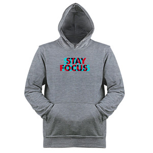 Jaket Hoodie Stay Focus