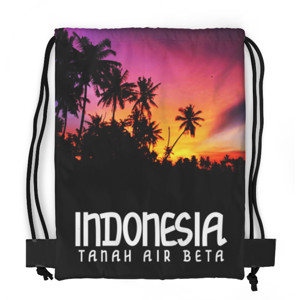 Tas Serut Fullprint INDONESIA TANAH AIR BETA