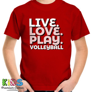 Kaos LIVE LOVE PLAY VOLLEYBALL