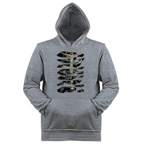 Jaket Hoodie Tulang realistis