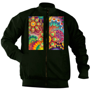 Jaket Bomber abstract