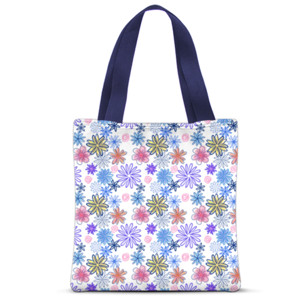 Tas Tote Fullprint Flower crown