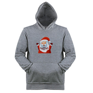 Jaket Hoodie Santa Mecute