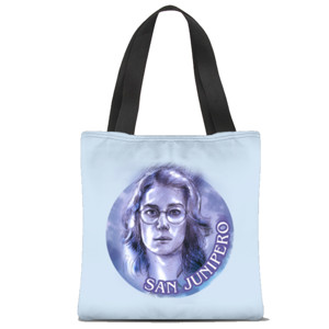 Tas Tote Fullprint Yorkie - San Junipero