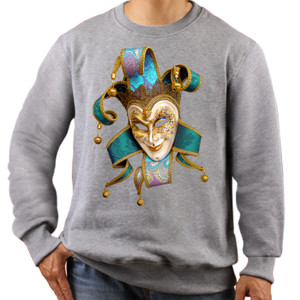 Jaket Sweater Carnival Mask