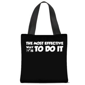 Tas Tote Fullprint THE MOST EFFECTIVE WAY IS TO DO IT