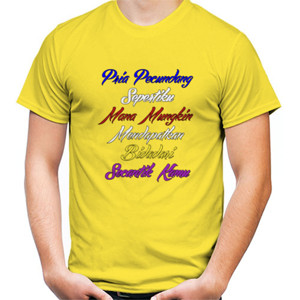 Kaos Pria Pecundang Dan Bidadari Cantik