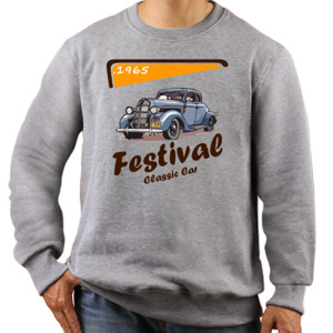 Jaket Sweater Mobil Classic Festival 