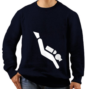 Jaket Sweater Diver Silhouette 2