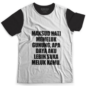Kaos Fullprint maksud hati