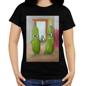 Kaos Vegetable - V-neck Pria by Co_mbro