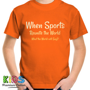 Kaos Sports Reunite the World lifestyle hobi olahraga