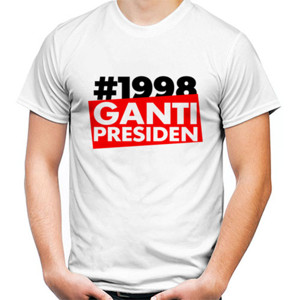 Kaos 1998 Ganti Presiden (White)