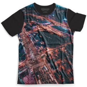 Kaos Fullprint Kota Taipei Taiwan