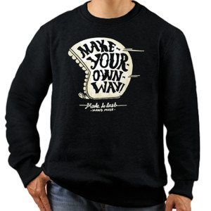 Jaket Sweater Make Your Own Way 